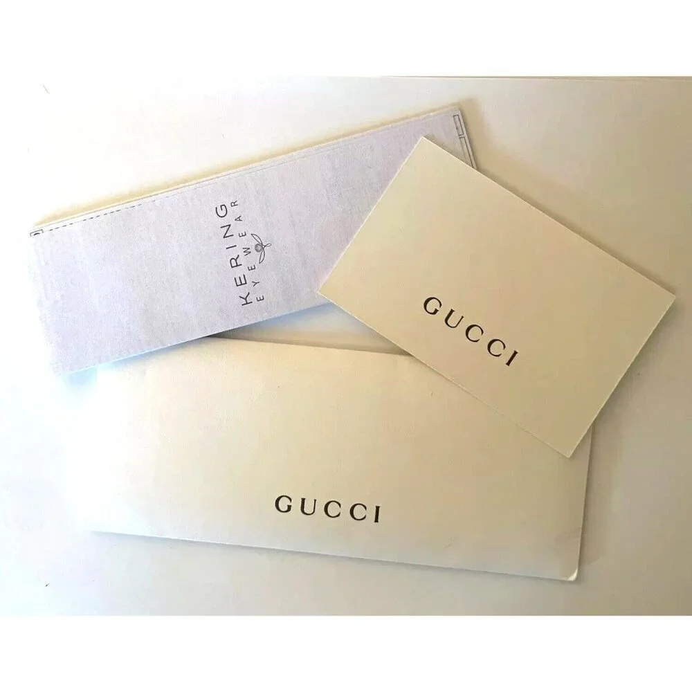 Gucci Sunglasses Eyeglasses Certificate of Authenticity Card - Set of 8